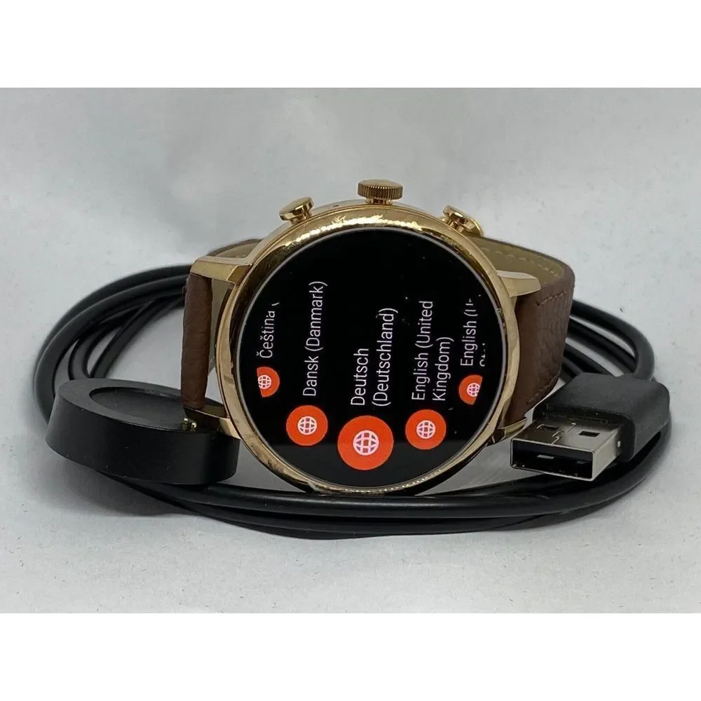 Fossil Gen 4 Authentic Digital Dial Smart Watch Custom Band FTW6018 LT283